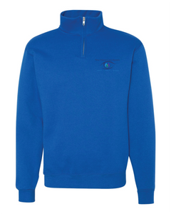 New Vision Cadet Collar Quarter-Zip Sweatshirt (Unisex)