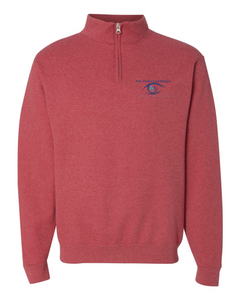 New Vision Cadet Collar Quarter-Zip Sweatshirt (Unisex)