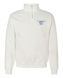 New Vision Cadet Collar Quarter-Zip Sweatshirt (Unisex)