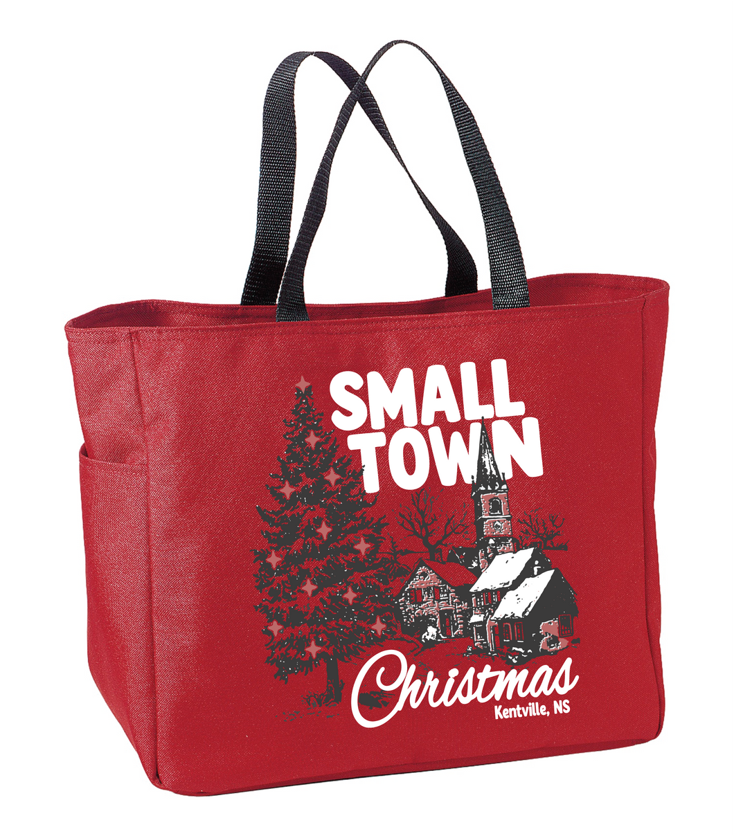 Small Town Kentville Christmas Tote Bag