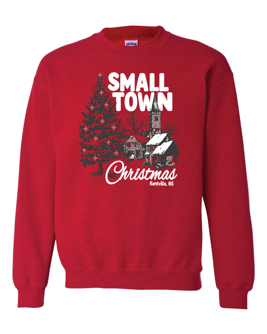 Small Town Christmas Kentville Crewneck