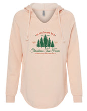 Load image into Gallery viewer, Taylor&#39;s Christmas Tree Farm Women&#39;s Hooded Sweatshirt
