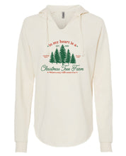Load image into Gallery viewer, Taylor&#39;s Christmas Tree Farm Women&#39;s Hooded Sweatshirt
