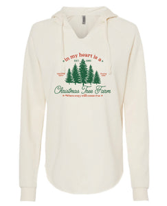 Taylor's Christmas Tree Farm Women's Hooded Sweatshirt