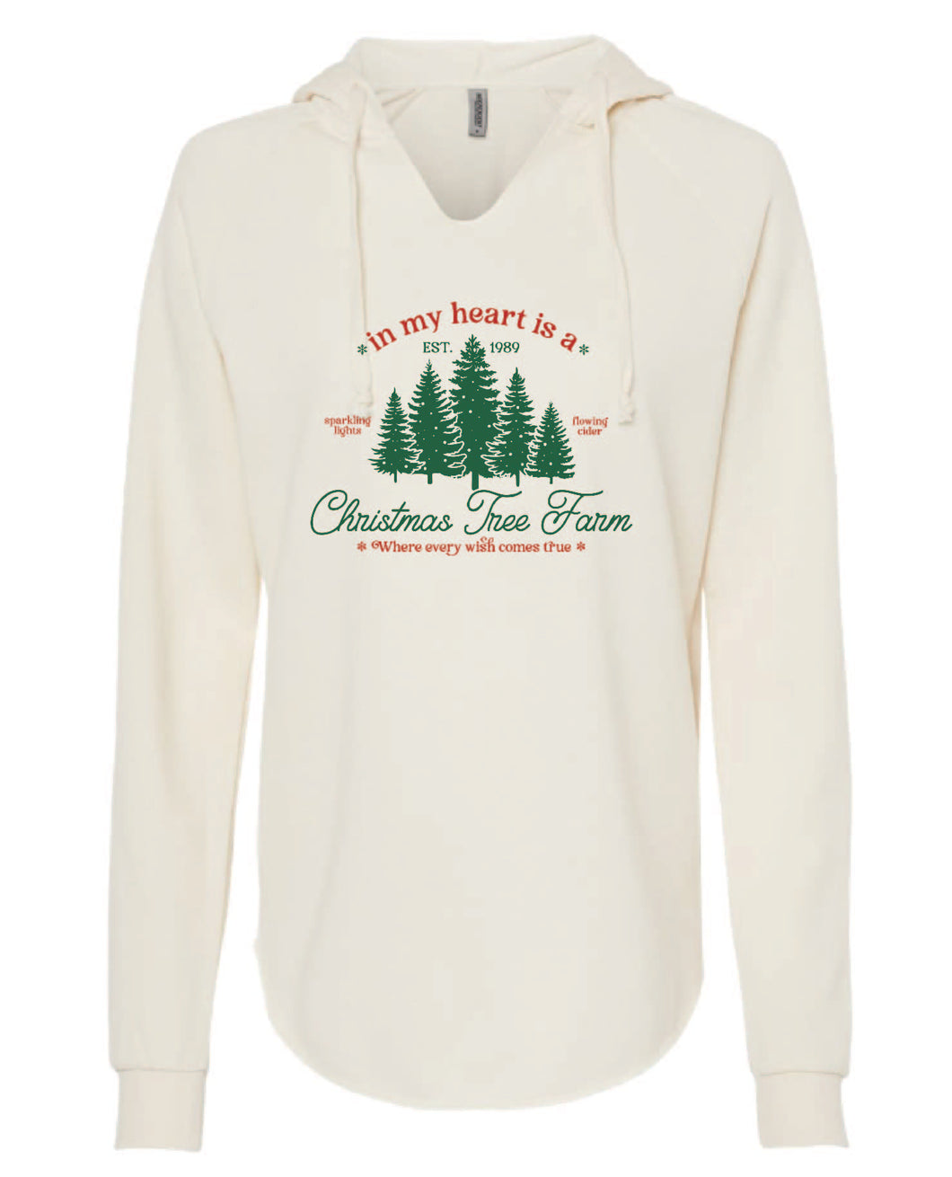 Taylor's Christmas Tree Farm Women's Hooded Sweatshirt