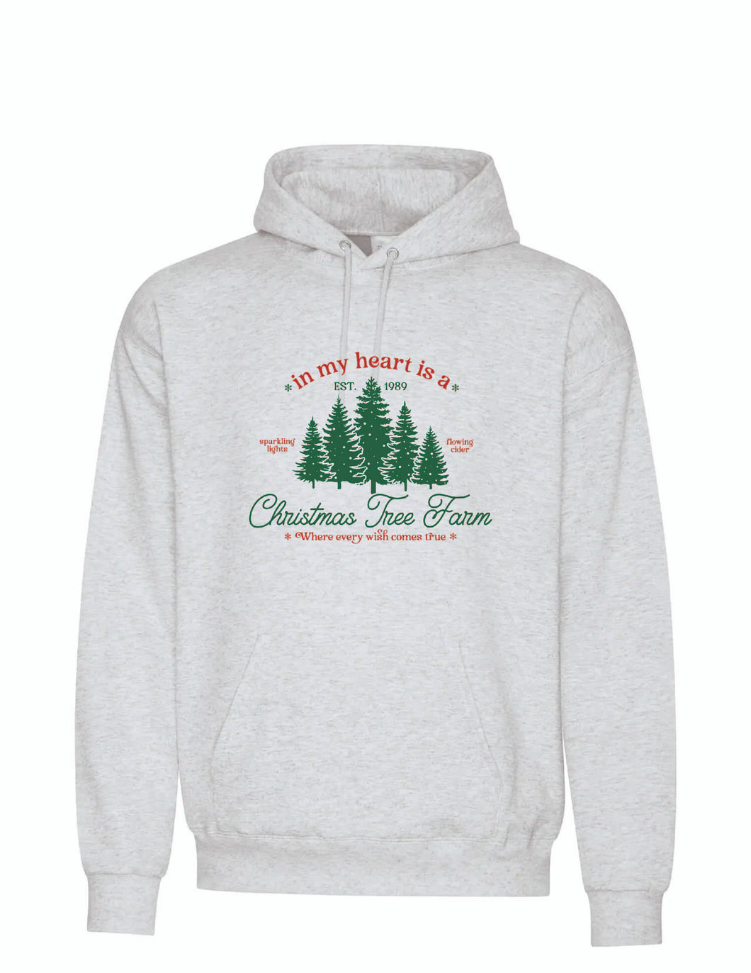 Taylor's Christmas Tree Farm Adult Hoodie