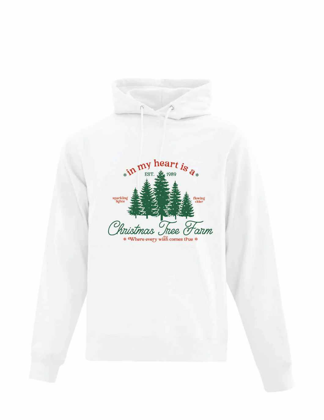 Taylor's Christmas Tree Farm Youth Hoodie
