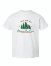 Load image into Gallery viewer, Taylor&#39;s Christmas Tree Farm Toddler Tee
