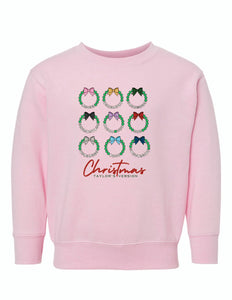 Christmas Taylor's Version Toddler Crewneck Sweatshirt