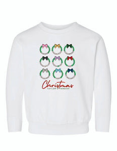 Christmas Taylor's Version Toddler Crewneck Sweatshirt
