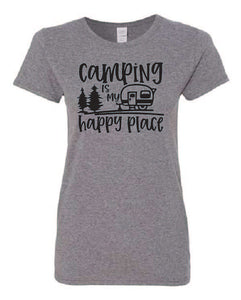 Camping Life Ladies T-shirts