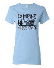 Load image into Gallery viewer, Camping Life Ladies T-shirts

