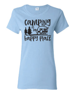 Camping Life Ladies T-shirts