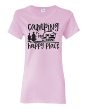 Load image into Gallery viewer, Camping Life Ladies T-shirts
