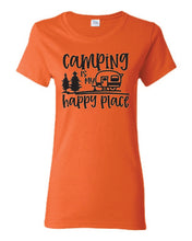 Load image into Gallery viewer, Camping Life Ladies T-shirts
