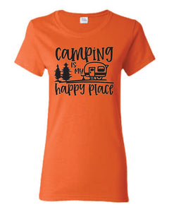 Camping Life Ladies T-shirts