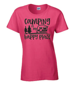 Camping Life Ladies T-shirts