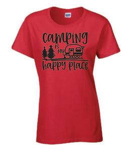Camping Life Ladies T-shirts