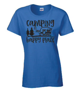 Camping Life Ladies T-shirts