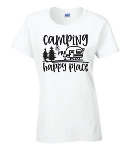 Camping Life Ladies T-shirts