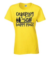 Load image into Gallery viewer, Camping Life Ladies T-shirts
