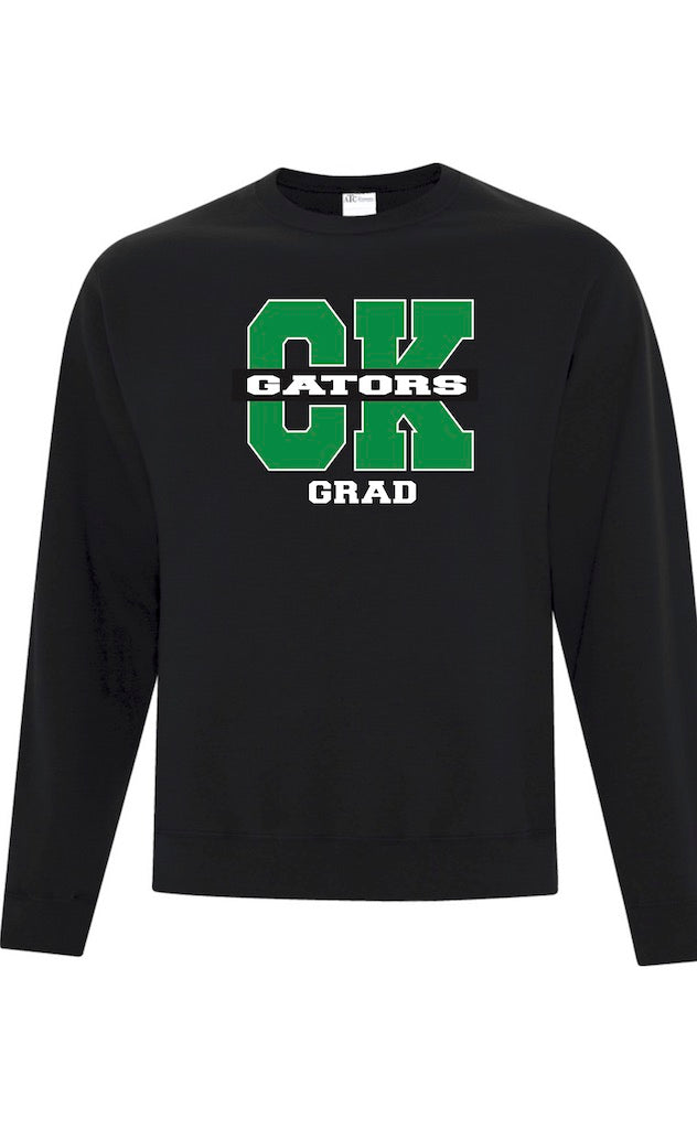CK Grad Screen Printed Crew Neck Sweater 2026