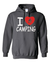 Load image into Gallery viewer, I Love Camping Youth Hoodies
