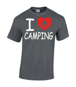 I Love Camping T-shirts