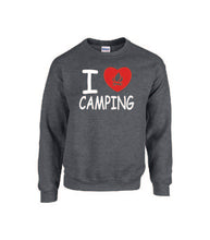 Load image into Gallery viewer, I Love Camping Crewnecks
