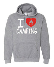 Load image into Gallery viewer, I Love Camping Youth Hoodies
