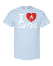 Load image into Gallery viewer, I Love Camping T-shirts
