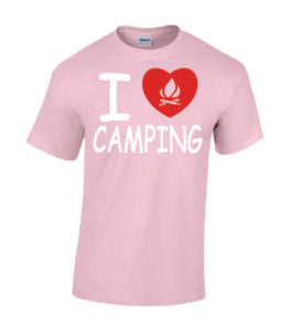I Love Camping Youth T-shirts
