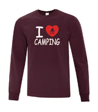 Load image into Gallery viewer, I Love Camping Long Sleeves

