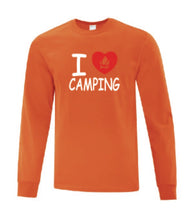 Load image into Gallery viewer, I Love Camping Long Sleeves
