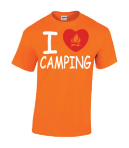 I Love Camping Youth T-shirts