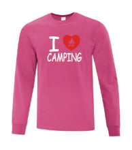 Load image into Gallery viewer, I Love Camping Long Sleeves
