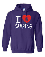 Load image into Gallery viewer, I Love Camping Youth Hoodies
