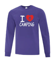 Load image into Gallery viewer, I Love Camping Long Sleeves
