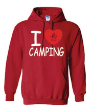 Load image into Gallery viewer, I Love Camping Youth Hoodies
