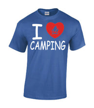 Load image into Gallery viewer, I Love Camping Youth T-shirts
