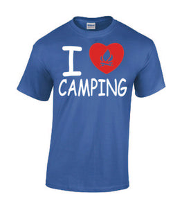 I Love Camping Youth T-shirts