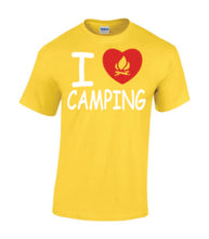 Load image into Gallery viewer, I Love Camping Youth T-shirts
