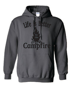 Life Is Better By The Campfire Hoodies