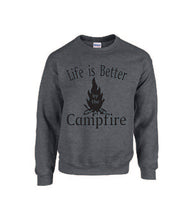 Load image into Gallery viewer, Life Is Better By The Campfire Crewnecks
