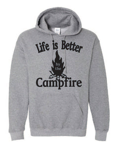 Life Is Better By The Campfire Hoodies