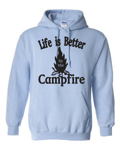 Life Is Better By The Campfire Hoodies