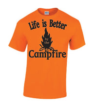 Load image into Gallery viewer, Life Is Better By The Campfire Youth T-shirts
