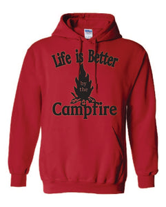 Life Is Better By The Campfire Youth Hoodies