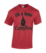 Load image into Gallery viewer, Life Is Better By The Campfire Youth T-shirts
