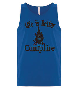Life Is Better By The Campfire Tanks